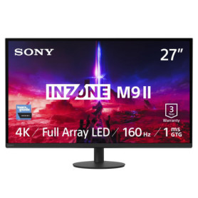Moniteur Gaming Sony INZONE M9II 27" 4K Ultra HD - 160Hz, 1ms, G-Sync