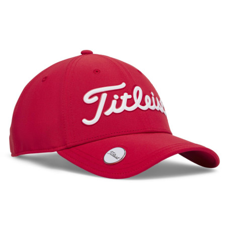 Casquette de Golf Titleist Players Performance Rouge et Blanc