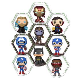 YODAR Lot de 9 étagères flottantes pour figurines Funko POP - Brille dans le noir