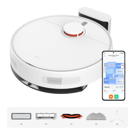 XIAOMI Robot Vacuum S40C : aspirateur et serpillière 2-en-1, Suction 5000 Pa, Navigation Intelligente LDS, Recharge Automatique,