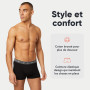 Boxers FM London Lot de 4/8 pour Hommes avec Ceinture élastique - Boxers Doux pour Hommes