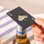 Tomedeks 2 pièces Ouvre-bouteille de poker, ouvre-bouteille en acier inoxydable, adapté à la taille du portefeuille cadeau pour 
