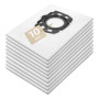 Zeeorymn Lot de 10 Sacs 2.863-314.0 pour Aspirateur Karcher WD2 Plus,WD3 S,WD3 V,KFI 357,KWD,SE4001,SE4002 Sacs à Poussière Aspi