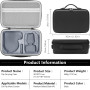 FPVtosky Sac pour DJI Flip, étui étanche Portable en polyuréthane avec bandoulière, Tasche pour Drone DJI Flip et Accessoires de