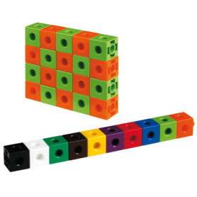 Multicubes - 200 cubes colorés à emboîter