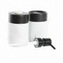 Ensemble de Bain DKD Home Decor Noir Métal Aluminium Blanc Résine Marbre Moderne 26,99 €