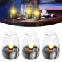 Set de 6 Bougies Solaires LED pour Jardin et Terrasse - Étanches et Écologiques