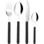 Set de Couverts Delice 16 Pièces Noir - Brunner