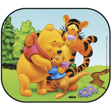 Pare-Soleil Winnie l'Ourson pour Voiture - Protection Solaire Multicolore