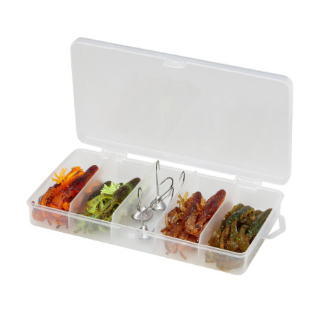 Kit de Leurres en Plastique Souple Savage Gear Reaction Crayfish pour Pêche à la Perche