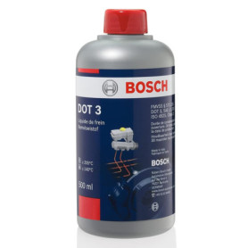 Liquide de Frein Bosch DOT 3 0,5 L - Idéal pour Véhicules Anciens