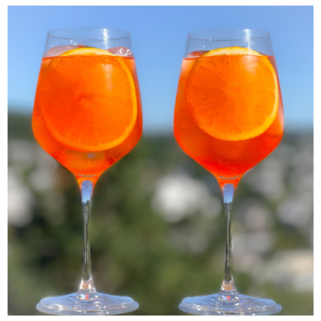 Set de 6 Verres à Cocktail Professionnels pour Aperol Spritz - Topkapi