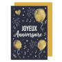 Carte d'anniversaire premium avec enveloppe - Edition Seidel