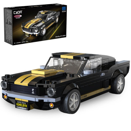 Voiture Miniature Jamara CaDA Shelby GT 350 H 1:24 - Jouet de Construction pour Enfants