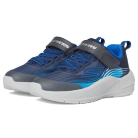 Baskets légères Skechers Microspec Advance pour Garçon - Navy et Bleu