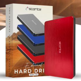 Disque Dur Externe Storite 500 Go USB 3.0 - Léger et Pratique pour Stockage de Données