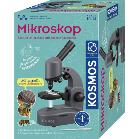 Microscope Éducatif Kosmos pour Enfants - Découverte du Monde Cellulaire