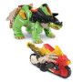 VTech Spinops - Super Spinosaure 2 en 1 avec Tricératops et Moto Jouet