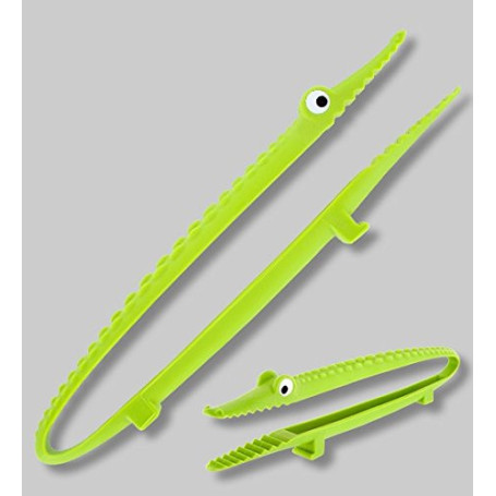 Pince de Cuisine Crocodile Verte Pylones