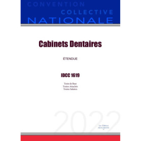 Convention Collective Nationale des Cabinets Dentaires - Édition 2022