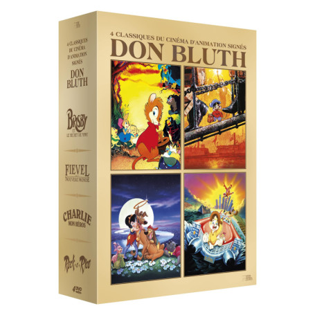 Coffret DVD Don Bluth : 4 Classiques Animés Incontournables