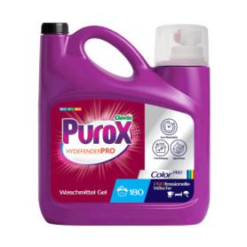Gel Lavant PUROX Hydefender Color - Désinfectant pour Linge Coloré 5,4 L