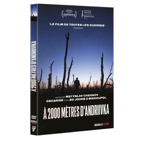À 2000 mètres d'Andriivka - Film DVD avec Boîtier