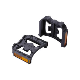 Adaptateur de Pédale SPD FeetRest BBB pour Chaussures de Rue - Noir