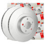Disque de frein Ferodo DDF1958C pour Jeep Wrangler III