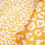 Parure de Lit Enfant Léopard en Coton 100% - Housse de Couette et Taie d'Oreiller