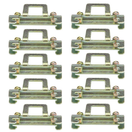 10 Vis de Fixation en Métal pour Rail DIN 35mm - Garosa