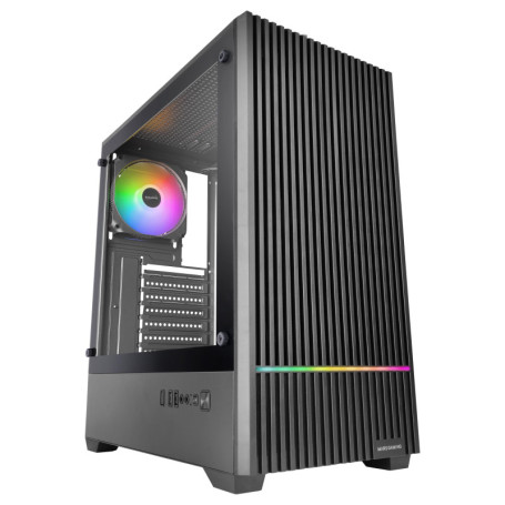 Boîtier PC Gaming Mars Gaming MC-Quantum ATX avec Éclairage ARGB et Verre Trempé