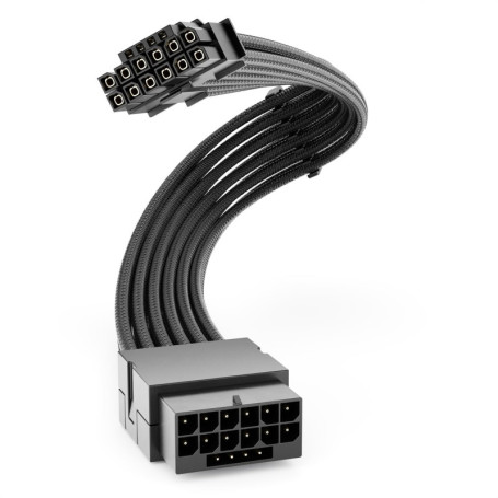 Câble d'Extension 12VHPWR deleyCON 30cm pour GPU PCIe 5.0 - Connecteur Mâle/Femelle