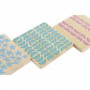 Dessous de verres DKD Home Decor Africa Bambou (10 x 10 x 1 cm) (6 pcs) 22,99 €