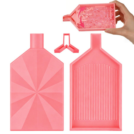 Organisateur de Diamond Painting avec Couvercle - Plateau de Rangement Pratique