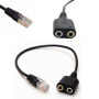 Adaptateur RJ9 vers Jack 3.5mm pour Casque PC - HUHANGGod