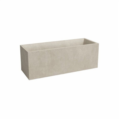 Jardinière Sydney en Plastique Crème - 80 cm - 57 L