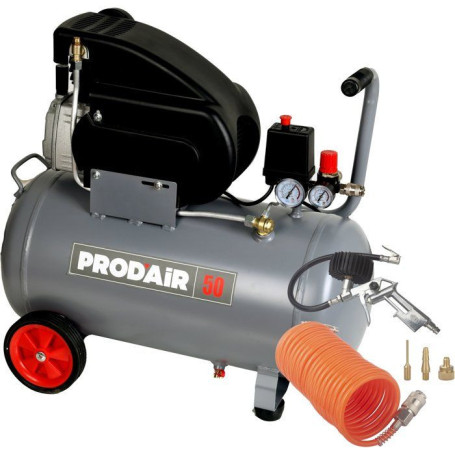 Compresseur d'air PRODAIR 50L 2CV avec kit de gonflage