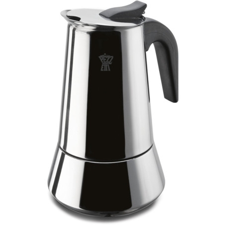 Cafetière Italienne PEZZETTI STEELEXPRESS en Acier Inoxydable - 6 Tasses