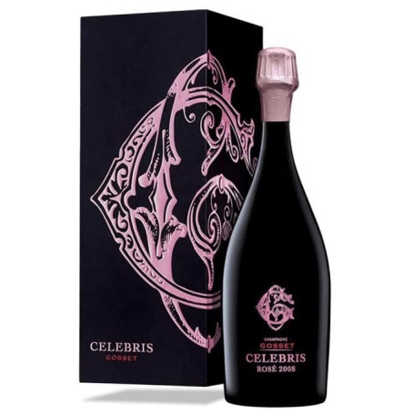 Champagne Gosset Celebris Rosé 2008 - Édition Limitée 75 cl