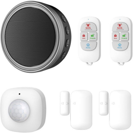 Kit Alarme KYF M30 avec Sirène Intégrée 90dB et Télécommandes