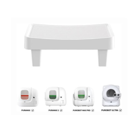 Marche sur pieds PETKIT pour litière automatique - Blanc