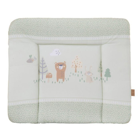 Matelas à Langer Woodland Buddies - Vert Pastel 85 x 75 cm