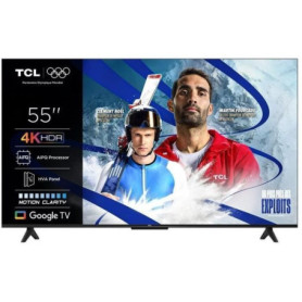 TCL 55P6K - Téléviseur LED 55" 4K UHD avec Google TV