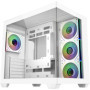 Cooler Master Elite 681 White - Boîtier PC Moyen-Tour avec Panneaux en Verre Trempé