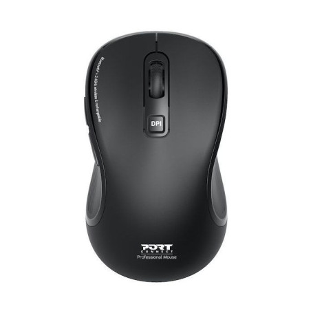 Souris sans fil Bluetooth et 2.4 GHz - PORT Designs - Noir