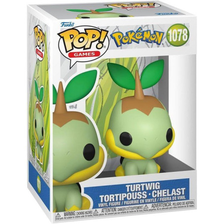 Figurine Funko Pop! Tortipousse - Pokémon en Vinyle
