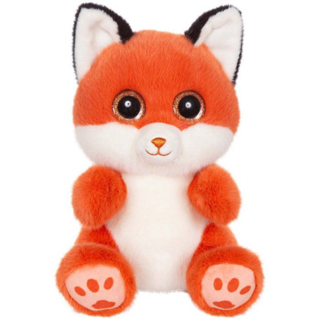 Peluche Renard FLAME Cutydoos - Orange Brûlé, 23 cm