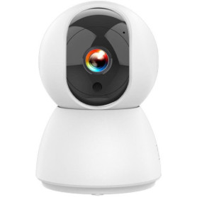 Caméra de Surveillance Intérieure KYF M30 Rotative Full HD 4MP avec Sirène Intégrée