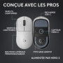 Souris Gaming Sans Fil Logitech G PRO X Superlight 2c - Blanc